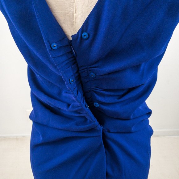 Jil Sander 8/10 Minimalist Gathered Sheath Dress - Picture 7 of 15